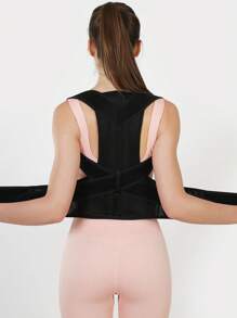 VBOSI (BUY A SIZE UP) Women Men Adjustable Unisex Sporty Back Brace Waist Support Posture Corrector