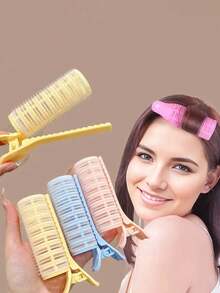 3 /1 Duck-Shaped Air Bangs Curling Iron, Lazy And Curly Bangs Puffing Tool, Heat-Free Hair Styling Device, Puffing Hair Clip Accessory - DIY Puffing Hairstyle Kit, Suitable For All Hair Types