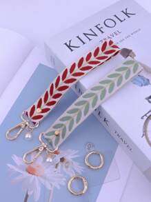 Stylish Embroidered Wrist Phone Strap | Summer Chic Short Hand Lanyard | Lightweight & For Daily Looks & Vacation Gifts For Mother, Family, Friends, Birthday, Holiday Phone Charm, Phone Chain