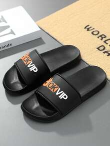 Talla 23# Sandalias de verano para hombres talla grande, tallas 36-48, zapatos casuales cómodos para exteriores, pantuflas livianas antideslizantes, resistentes al desgaste y transpirables, sandalias para hombres para uso diario y exterior (Patrón asimétrico) - Negro - Ver 2