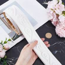 GORGECRAFT Flowers Peel And Stick 3D Foam Wall Sideboard Self Adhesive Wallpaper Frame Flexible Base Decoration Mirror Frame Sticky Decoration Wall Line For DIY Decoration Of Family Hotel,Skirting Board Self-Adhesive Wall Corner Decoration European Style Living Room Floor Line Self-Adhesive 3D Decorative Strip Bedroom Room Decor Home Decor Wallpapers Wall Paper Bathroom Kitchen Wall Stickers Wall Decor Wall Sticker