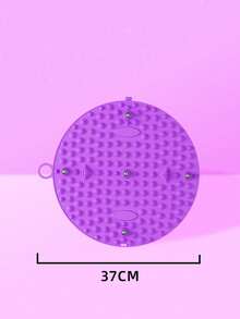 1 Portable Foot Reflex Therapy Pad With Pressure Points Foldable Anti Standing Table Pad Blood Circulation Enhancer Foot Massager Indoor Stationary Running Pad Traditional Chinese Medicine Weight Loss Tool - Purple - View 5