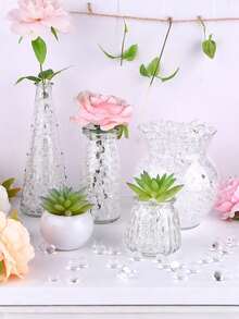 1 Bag/5000pcs Water Gel Beads Vase Filler - Suitable For Floating Candles, Wedding Party, Home Decor, Plants And Crafts (Water-Absorbing Expansion) Birthday Graduation Gift - Transparent - View 6
