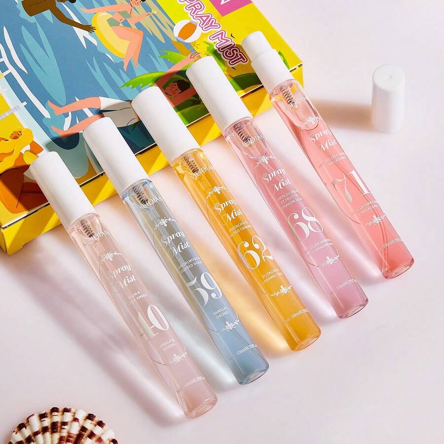 5/1pc Air Refreshing Spray,Air Freshener Spray, And Various Natural Flower Scents Can Remove Odor, Deodorize In Summer, And Leave Lasting Fragrance. Suitable For Living Rooms, Bedrooms, Bathrooms, Cars, Valentine's Day, And Birthday Gifts.Portable - Multicolor - View 1