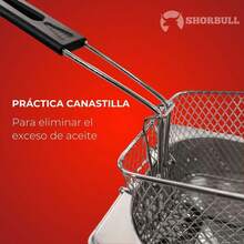 Shorbull 4L Electric Deep Fryer - US A Type Plug(110-127V) - View 7