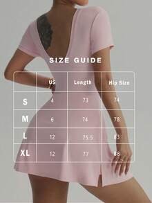 Thời trang nữ ngoài trời, thích hợp cho yoga, chạy bộ, pilates, đi làm, hẹn hò, đi biển, sinh hoạt hàng ngày. Chất liệu co giãn, gợi cảm, thoải mái, tay ngắn, hở lưng, ôm sát bụng, nâng đỡ và định hình eo, trẻ trung, năng động, màu hồng thể thao mùa hè. - Hồng - Xem 2