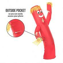 Morph Wacky Inflatable Tube Man Costume Wacky Arm Waving Tube Guy Adult Wild Wavy - as pic - View 4