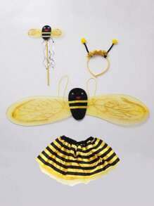 Set da 1-9 pezzi di costumi di performance, api gialle, accessori per performance, coccinelle, polvere dorata, bastoncini da tenere in mano, fasce per la testa a forma di ape, decorazioni di Ognissanti, accessori per costumi da festa, accessori per travestimenti festivi
