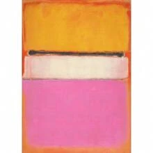 1pc Bảo tàng Mark Rothko Triển lãm Nghệ thuật trừu tượng hiện đại Poster Tranh vải Canvas In tường Hình ảnh cho phòng khách Trang trí nhà Quà tặng Khung tùy chọn - Nhiều màu - Xem 27