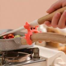 Crab Silicone Wiper Holder, Anti-Scalding Kitchenware Holder - Essential Cooking Accessories, 1 Piece