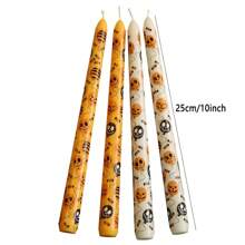 European Halloween Creative Long-Stem Candle Horror Atmosphere Creator For Ghost Festival Party Lighting, Long Candlestick