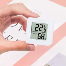Mini Home Hygrometer And Thermometer, Indoor Digital Temperature And Humidity Monitor With Display, Wall-Mounted Compact, Highly Accurate, Back To School Supplies