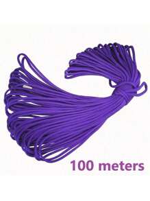 10/50/100m Multi-Color 6mm Thick Macrame Rope, Handmade DIY Bracelet Jewelry Making Beading Cord