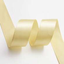 1 Roll, 20 Yards (1 Yard = 0.914 M) High-Density Thick Single-Sided Polyester Satin Ribbon, Gift Box Packaging Ribbon, Mainly Used For Gift Wrapping, Hair Accessories, Holiday Decorations, Wedding Supplies, Etc.