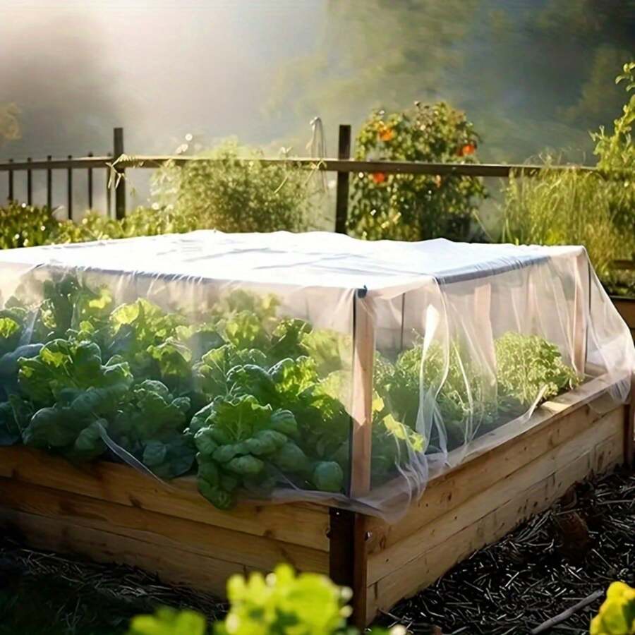 1pc Outdoor Garden Plant Cover - Mosquito Net, Bird Barrier, Patio Screen - Durable Breathable Holiday Gift