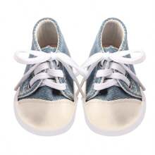 1 paire de chaussures de poupée, baskets en canevas pour poupée, chaussures de sport de couleur unie à la mode, convient aux poupées bébé reborn de 18 pouces, filles de 3 ans et plus, étudiants, accessoires de jouets pour enfants, cadeau d'anniversaire, fête de vacances
