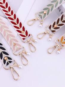 Stylish Embroidered Wrist Phone Strap | Summer Chic Short Hand Lanyard | Lightweight & For Daily Looks & Vacation Gifts For Mother, Family, Friends, Birthday, Holiday Phone Charm, Phone Chain