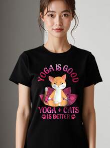 Cat-Yoga-Class-Womens-Workout-Gift-Yogi-Meditation-Saying-T-Shirt
