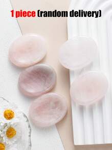 1pc Duim Zorgen Steen Voor Angst Chakra Stenen Chakra's Kristallen Roze Kristal Amethist Tijgeroog Groene Aventurijn Kwarts Obsidiaan Angst Steen Voor Stress Meditatie