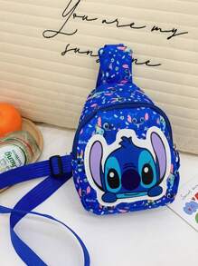 Sanrio 1pc Cartoon Casual Shoulder Bag, Small Backpack, Chest Bag, Lightweight & Cute Crossbody Bag - Suitable For Valentine's Day, Halloween, Thanksgiving And Birthday, Student Storage Bag, Backpack