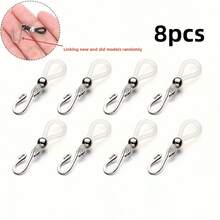 2/4/8/12/20pcs Pants Zipper Lock Adhesive Fastener Clips, Anti-Slip Denim Jeans Hanger Accessories, Garment Zipper Pulls - Multicolor - View 13