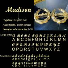 Individuell gefertigter glänzender zweischichtiger Namensketten- und Ohrringset, personalisierte Boho-Stil Bambusknotenohrringe, mattierte Edelstahl-Buchstaben-Herzform-3D-Paar-Halskette, Muttertagsgeschenk, bleibendes Geschenk für sie