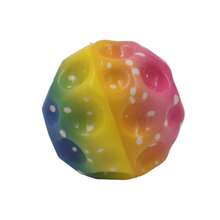 Colorful Gradient High Elastic PU Bouncy Ball, Outdoor Exercise Interactive Game Toy, Cheap Small Toy, Fitness Hand Toss Ball, Solid Color Small Bouncy Ball, Birthday Gift, Holiday Gift, Classic Bestseller - Multicolor - View 17