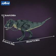 Juego de juguetes de dinosaurios gigantes, grandes juguetes de dinosaurios realistas para niños de 3 a 5 años - Regalos perfectos de dinosaurios para niños en cumpleaños - Figuras de juguete de dinosaurios con detalles pintados a mano - Figuras de dinosaurio gigantes