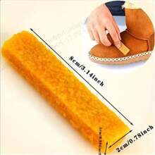 Suede & Faux Leather Shoe Cleaning Products - Durable Rubber Brushes, Simple & Gentle, 1/2/3/4 Pcs Set, Convenient For Home And Travel