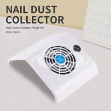 USB Powered Nail Dust Collector With Strong Suction, Nail Care Debris Vacuum Cleaner Suitable For Nail Salons And Home Use