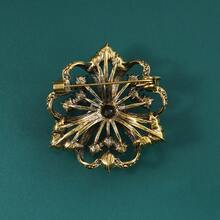 1pc Elegant Vintage Zinc Alloy Green Wreath Brooch Pin Accessory For Women Fashion Bags, Hats School Office Accessories Shirts Jacket Jewelry Christmas Halloween Clothes Pin Funny Cute Teacher Gifts Costume Accessories Bag Charms - Green - View 7