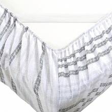 Elegant Comfort, Softest, Coziest 6-Piece Sheet Sets! 1500 Hotel Quality Luxurious Wrinkle Resistant Damask Stripe Bed Sheet Set, Black - Bedding 2025 - 崔西.格雷 - 查看 8