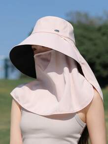 1 Versatile Hat With Wide Brim, Good Breathability, Protects Neck, Covers Face, Sun-Shading & UV Protection, Sweet & Fashionable, Suitable For Outing, Travel, Outdoor Activities, Cycling, Hiking