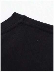 If They Talk Behind Yo Back Fart Wolf Literally Me Funny Meme Emo T-Shirt Men's Clothing Harajuku Retro Oversized Cotton T ShirtUnique Patterned Casual T-Shirt With A Soft Texture Graphic Print Short SleevesFunny Shirt 100% Cotton Material, Comfortable Everyday T-Shirt - 黑色 - 查看 6