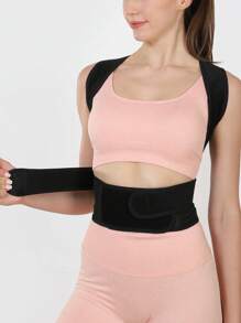 VBOSI (BUY A SIZE UP) Women Men Adjustable Unisex Sporty Back Brace Waist Support Posture Corrector