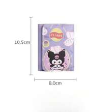 Kuromi Pachacuca Cute & Quirky Potato Chip Design Tri-Fold Wallet, Women's Small Coin Purse Card Holder