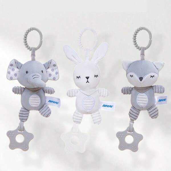 New Style Baby Stroller Pendant Wind Chime Infant Toy Newborn 0-1 Year Old Baby Music Soothing Car Pendant Can Chew With Teether
