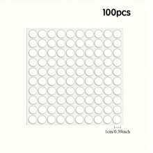 Doppelseitige Klebepunkte, klebrige Knetmasse, abnehmbare Poster-Putty, transparente, wiederverwendbare runde Befestigungssticker, durchsichtiges klebriges Klebeband zum Aufhängen von Bildern und Ballons an der Wand