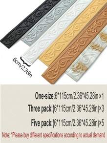 GORGECRAFT Flowers Peel And Stick 3D Foam Wall Sideboard Self Adhesive Wallpaper Frame Flexible Base Decoration Mirror Frame Sticky Decoration Wall Line For DIY Decoration Of Family Hotel,Skirting Board Self-Adhesive Wall Corner Decoration European Style Living Room Floor Line Self-Adhesive 3D Decorative Strip Bedroom Room Decor Home Decor Wallpapers Wall Paper Bathroom Kitchen Wall Stickers Wall Decor Wall Sticker