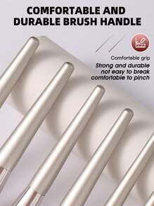 [Champagne Gold ]14-22-25-30 Pcs Makeup Brush Sets Premium Synthetic Hair Eyeshadow Blending Brush Sets Cosmetics Tools