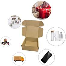 7x6x3 Inch Shipping Boxes Pack Of 25,Brown Corrugated Cardboard Box Mailer Boxes For Packaging Small Business Shipping,Boxes For Birthday Wedding Party Gift Giving (7 X 6 X 3) - 7 x 6 x 3 - View 3