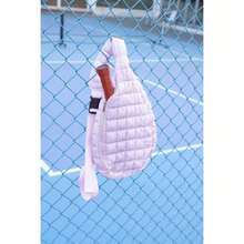 Bolsa de bandolera acolchada para pickleball - Rojo - Ver 6