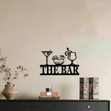 Arte de pared de metal con tema de cocina, decoración de hogar y restaurante de hierro, acento perfecto para Navidad con letrero de nombre personalizado para granja, patio, porche, idea de regalo única, elegante, de moda, contemporánea, personalizada, regalo ideal para novio, novia, papá, mamá, familia, amigos en el Día de San Valentín, Día del Niño, Día del Padre, graduación, boda, inauguración de la casa, sala de estar, dormitorio, oficina, decoración de cocina y comedor del hogar - Multicolor - Ver 12
