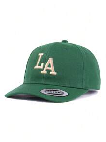 1pc,Women's Letter LA, Los Angeles, 3D Embroidered Baseball Cap,Baseball Game Fits,Basketball,Fall Fits,Sports Style,American Spirit,90's Outfit,Bright Colors For Men And Women,Sports Hip-Hop Cap, Adjustable Outdoor Sun,Protection Casual Cap For Spring & Autumn Travels, Parties And Beach,Y2k Style Youth Hat