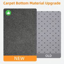 Super Soft Area Rugs For Living Room Fluffy Area Rugs With 4 Anti-Slip Rug Backing Grippers For Bedroom Non-Slip Plush Carpet For Playroom Soft Shaggy Rug For Nursery  Fuzzy Rug For Dorm Room Cool Color Palette Rugs For Girs And Boys Decorate Your Home! - Nhuộm tie-dye màu xám - Xem 11