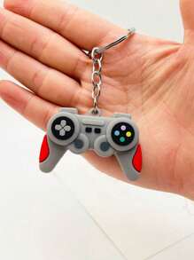 1/6 Piece Set Of Cartoon Creative Silicone Game Console Keychains For Boys And Girls, Car Keys/Luggage Pendant Decorations, Suitable For Pendant Gifts For Classmates And Friends