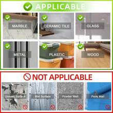 1 Roll/3 Rolls Heavy Duty Double-Sided Installation Tape, Reusable Seamless Nano Adhesive Strips, Multipurpose Removable And Washable Strong Tape, Suitable For Home Use