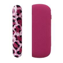 适用于 IQOS ILUMA ONE 的硅胶套 PC 侧可替换烟盒配件、吸烟配件、电子烟使用、香烟储存、电子烟吸烟 - 殼側豹紋側 - 查看 24