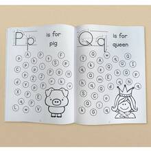 Lachilly 26 Letter Tracing Workbook For Ages 3-6, Interactive ABC Tracing Practice Book, Preschool Handwriting Skills Development Learning Activity Book, Montessori Education Toy - Multicolor - View 6