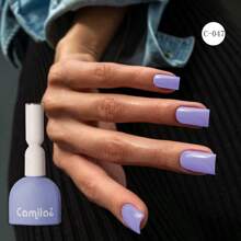Set di smalti gel per unghie Camila in viola e blu, 6 colori da 14g/15ml ciascuno, tra cui lilla chiaro, azzurro pastello, lavanda estivo, blu ghiaccio, kit per manicure fai-da-te con smalto gel da imbibire, adatto all'uso domestico e per salone di bellezza per le donne.